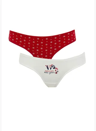2 Pack Woman Brazillian Package Slip