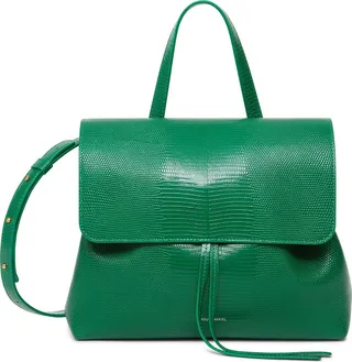 Mini Soft Lady Lizard Embossed Leather Bag