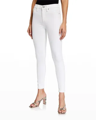 Nina High-Rise Ankle Skinny Jeans