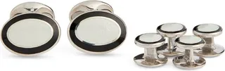 Deakin & Francis Enamelled Stud Cufflinks