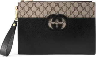Incrocio GG clutch bag