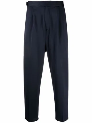 Straight-Leg Trousers