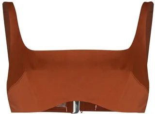 Square-Neck Bikini Top