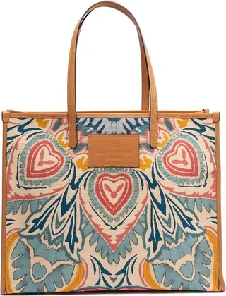 Globetrotter Mandala Printed Tote Bag