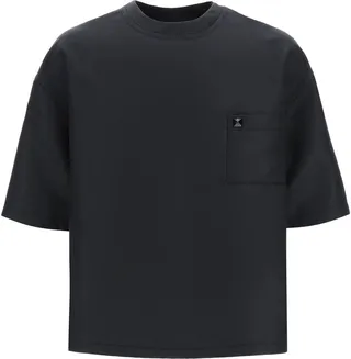 Valentino Nylon T-Shirt With Stud