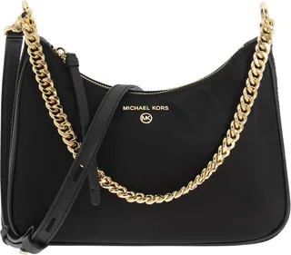 Medium Jet Set Charm Shoulder Bag With Logo