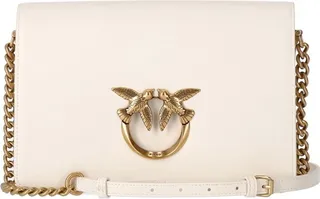 Pinko Love Click Chain Linked Crossbody Bag