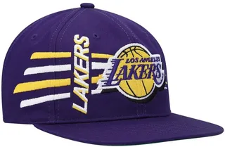 Men's Mitchell & Ness Purple Los Angeles Lakers Retro Bolt Deadstock Snapback Hat