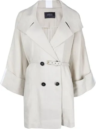 Double-Breasted Trench Coat