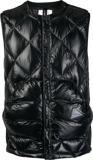 Diamond Quilted Down Vest