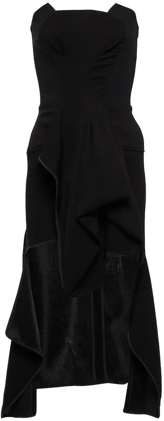 Pursuit ruffle-trimmed minidress
