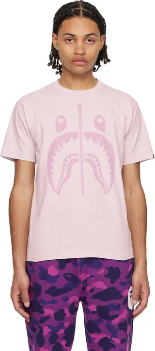 BAPE Purple Shark T-Shirt