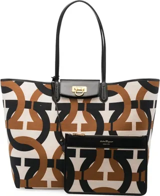 Logo-Print Tote Bag