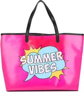 Summer Vibes Transparent Pvc Bag