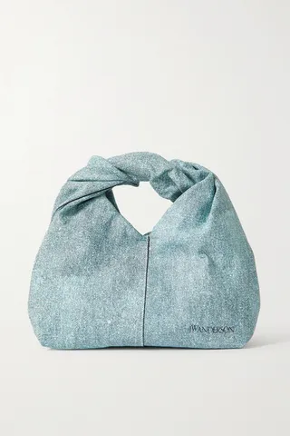 JW Anderson - Twister Denim Tote - Blue