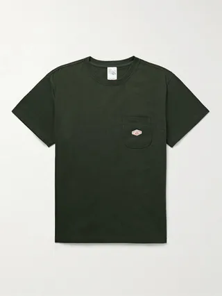 Leffe Logo-Appliquéd Cotton-Jersey T-Shirt