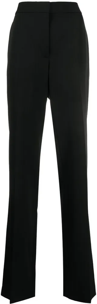 High-Waist Tailored Trousers
