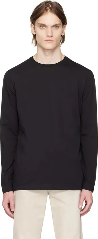 The Row Black Leon T-Shirt