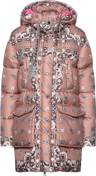 Down Jacket Light Brown