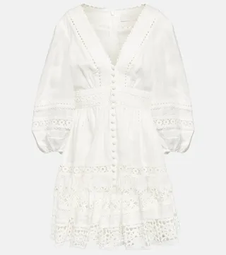 Devi linen minidress