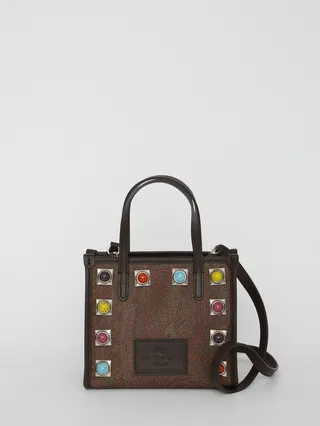 Paisley Mini Tote Bag