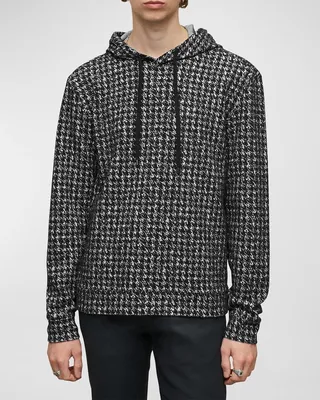 Men's Delancey Houndstooth Hoodie