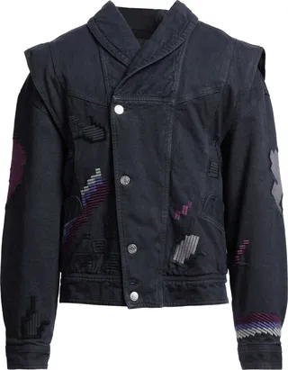 Denim Outerwear Black