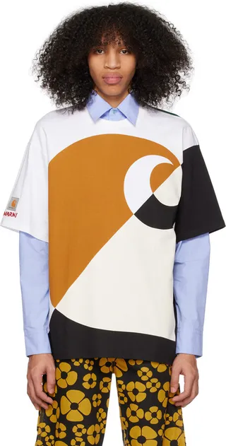 Marni Multicolor Carhartt WIP Edition T-Shirt