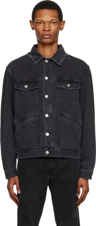 Isabel Marant Black Jango Denim Jacket