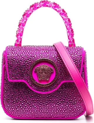 La Medusa crystal mini bag