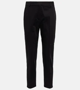 Lince cotton-blend cropped pants