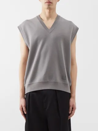 V-neck Wool Sweater Vest