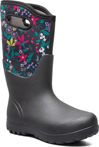 Neo Classic Cartoon Flower Waterproof Rain Boot