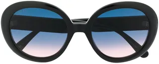 Oversize Round-Frame Sunglasses