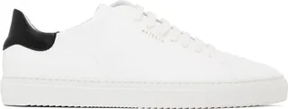 Axel Arigato White & Black Clean 90 Vegan Leather Sneakers