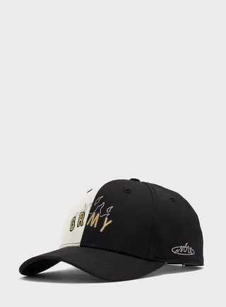Cloven Tongues Curved Visor Cap