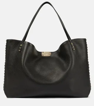 Rockstud Medium leather tote