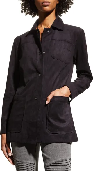 Harriet Suede Fringe Jacket