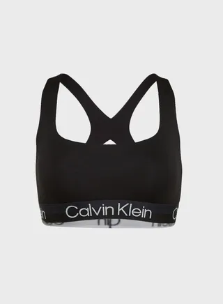 Logo Band Printed T-Shirt Bra