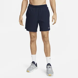 Nike Men's Challenger Dri-FIT 7" 2-in-1 Running Shorts in Blue