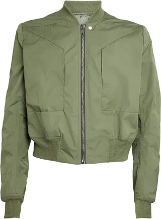 Rick Owens Cropped Bomber Jacket