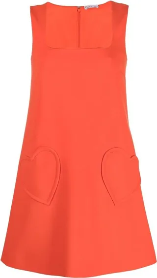Square-Neck Minidress