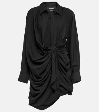 La Robe Bahia gathered minidress