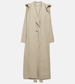 Badva cotton trench coat