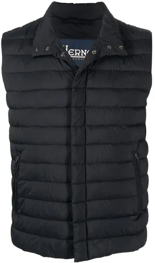 Padded Press-Stud Vest