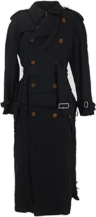 Comme des Garçons Belted Waist Trench Coat