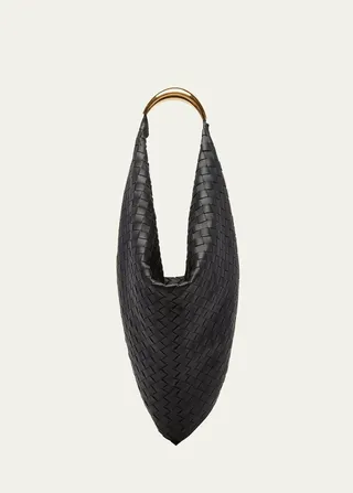 The Foulard Intrecciato Leather Shoulder Bag
