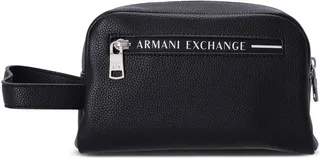 Logo-Print Detail Wash Bag