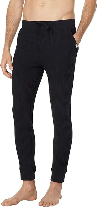 UGG Glover Thermal Joggers (Black) Men's Pajama