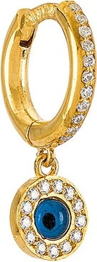 Protection Midi Single Hoop Earring